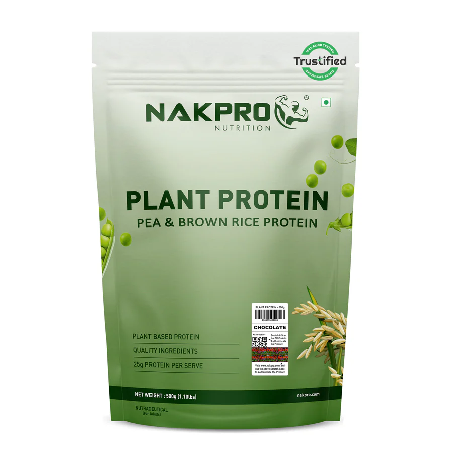 Nakpro Plant Protein 500g @ ₹724 + Extra 5% OFF Coupon Code