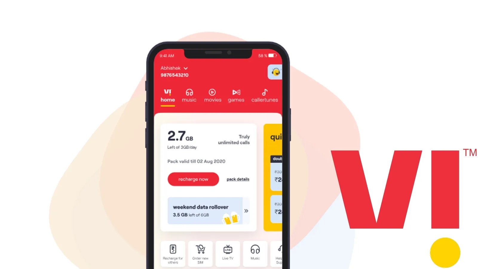 Vi Prepaid Recharge Plans: Find the Best Recharge Packs & Save More with CouponLoo